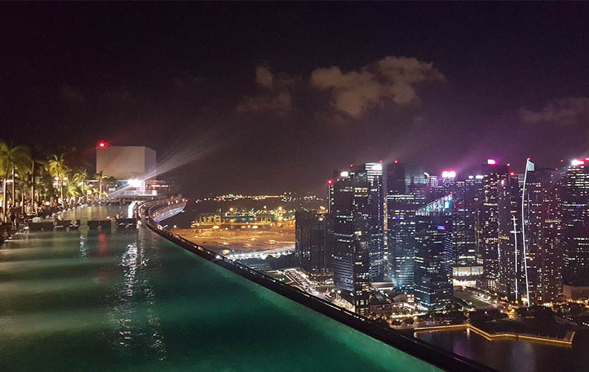 Marina Bay en Singapur